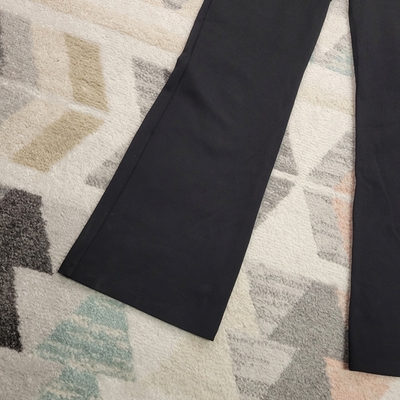 Betabrand Dress Yoga Pant Black Bootcut Pull On W0104 Large PETITE - Picture 6 of 8